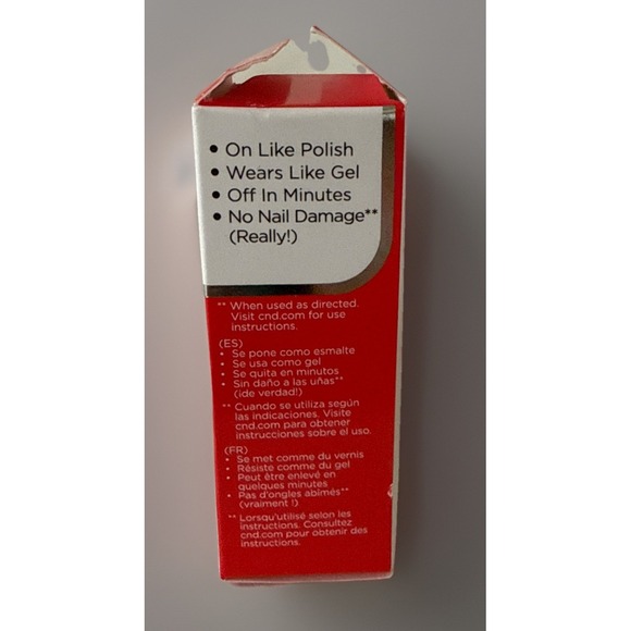 CND Nail Polish - Shellac Color Coat Polish - Studio White ( 0.25 oz / 7.5 ML ) - Picture 2 of 5